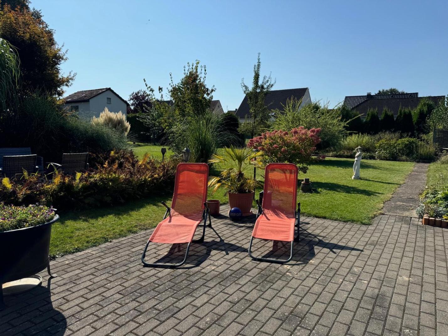 Ferien-Whg Stuenkel Nahe Steinhuder Meer Mit Garten Und Balkon ภายนอก รูปภาพ