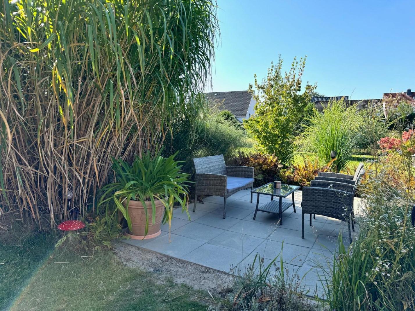 Ferien-Whg Stuenkel Nahe Steinhuder Meer Mit Garten Und Balkon ภายนอก รูปภาพ