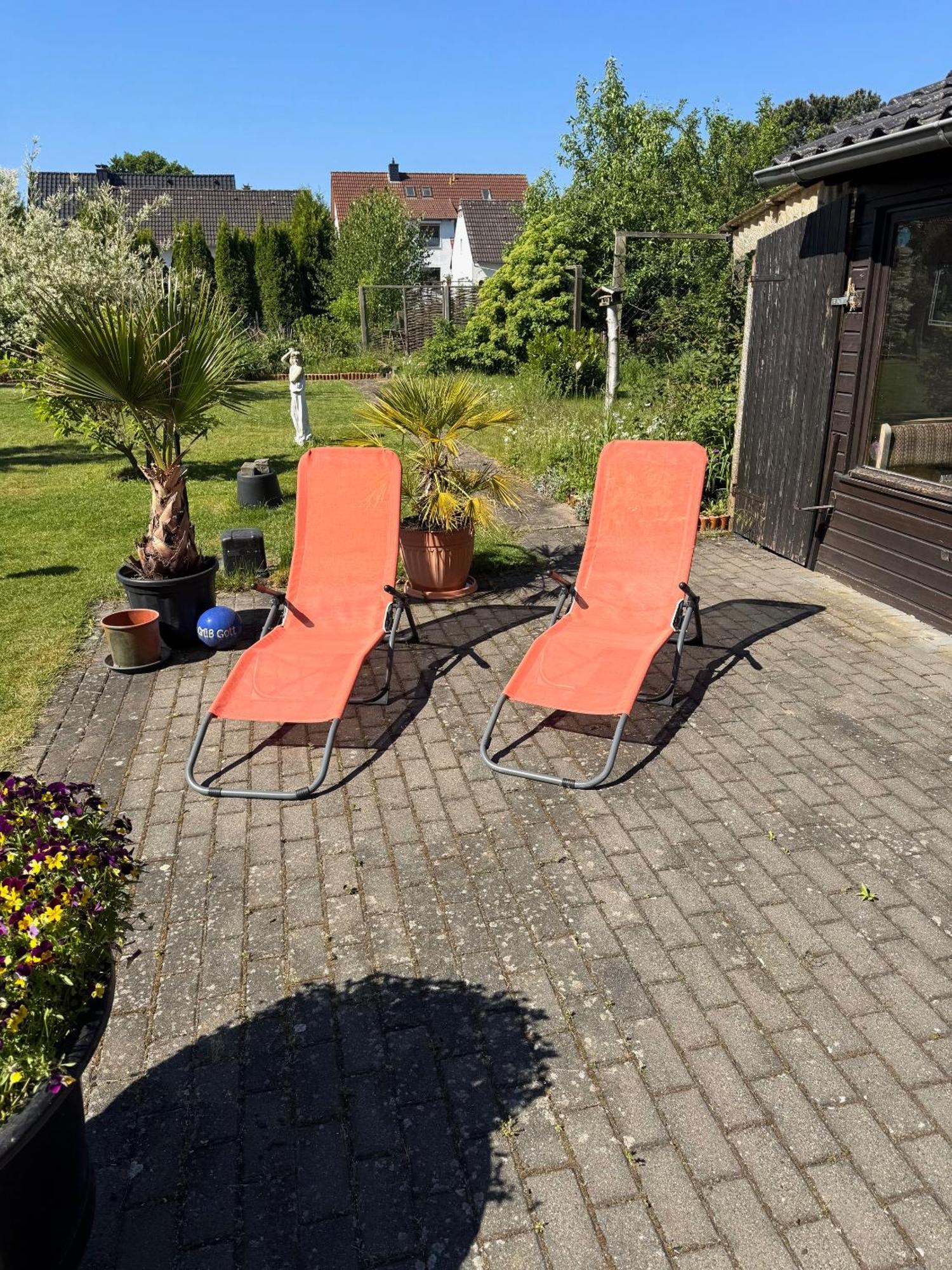 Ferien-Whg Stuenkel Nahe Steinhuder Meer Mit Garten Und Balkon ภายนอก รูปภาพ